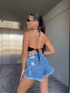 Short Cintura Desflecado - comprar online