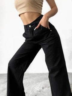 Pantalón Gabardina Wide Leg - 36 al 52