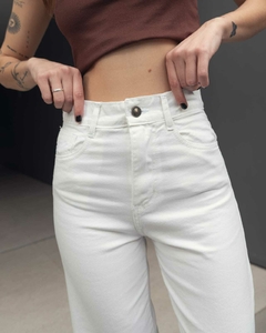 Jean Wide Leg Blanco - tienda online