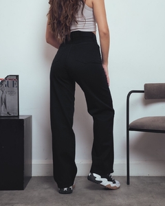 Pantalon Wide Leg Black Rígido