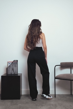 Pantalon Wide Leg Black Rígido en internet