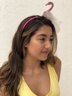 Tiara Rosa Flamingos - comprar online