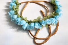Coroa de Flores Azul - comprar online