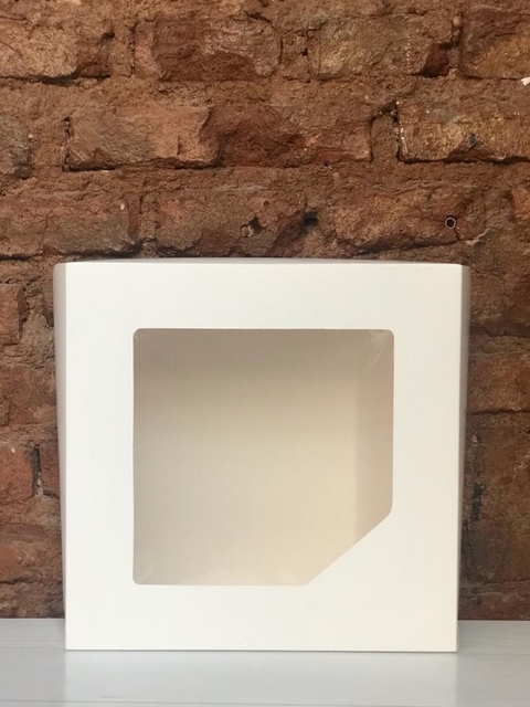Caja de Torta / Desayuno con Visor 30x30x12cm