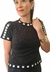 Blusa Modal Mania de Sophia Square Preto na internet