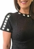 Blusa Modal Mania de Sophia Square Preto - comprar online