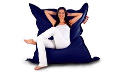 Puff Mega LISTO PARA USAR (Funda ext. cordura color + funda interior p/relleno + relleno telgopor) en internet
