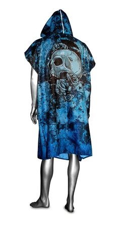 Poncho Hombre Estampado - comprar online
