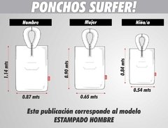 Imagen de Poncho Hombre Estampado