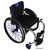 cadeira de rodas SIGMA- Smart- Encosto e assento rigido. - ADAPTI 
