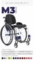 Cadeira de Rodas Monobloco M3 Premium Ortobras Alumínio Peso Leve com Encosto Rígido Hummel-Ortobras. - comprar online