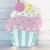 Cartel luminoso “Cupcake”