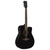 GUITARRA ELECTROACUSTICA YAMAHA FGX800C BLACK GLOSS