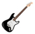 Guitarra Electrica Leonard Le362 Bk 6 Cuerdas + Cable Y Pua - comprar online