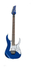 Guitarra Eléctrica Ibánez Rg550 Azul + Funda + Correa - comprar online
