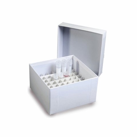 Caixa Fibra De Papelão Para 49 Microtubos De 15 ML - comprar online