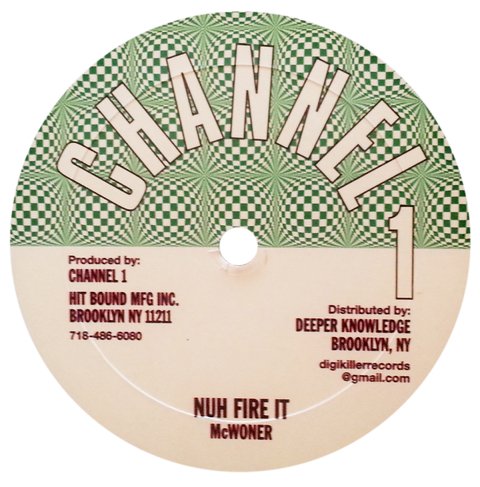 10" McWoner - Nuh Fire It/Higher Region [NM]