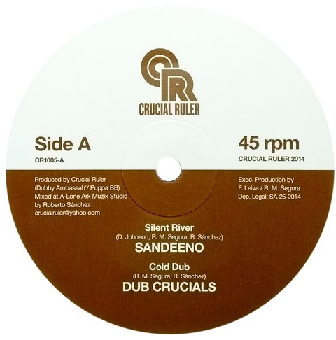 10" Sandeeno/Ras Telford - Silent River/Sabotage [NM]