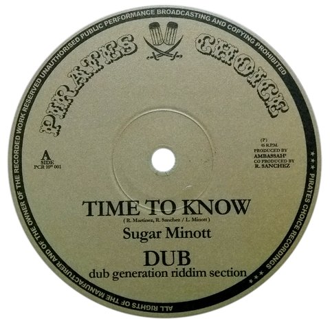 10" Sugar Minott/Benjammin - Time To Know/Real [NM]