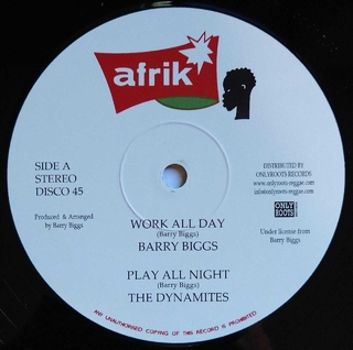 12" Barry Biggs/Clarence Wears - Work All Day/Working Mood [NM] - comprar online