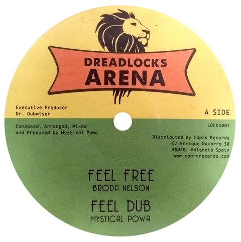 12" Broda Nelson/Mandelion - Feel Free/Rejoice Greatly [NM]