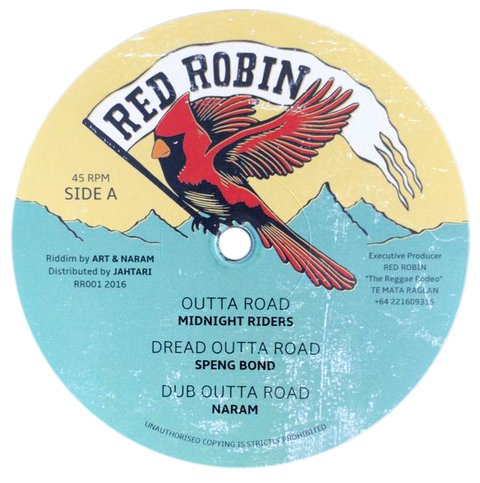 12" Midnight Riders/Speng Bond/Steve Knight/Tippa Lee - Outta Road/Dread Outta Road/Dem A Fraud/Salute The Veteran [NM]