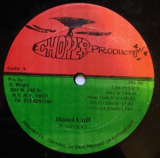 12" Reggie Stepper/Little Richie - Hand Cuff/Your Love Is Flying (Original Press) [VG+]