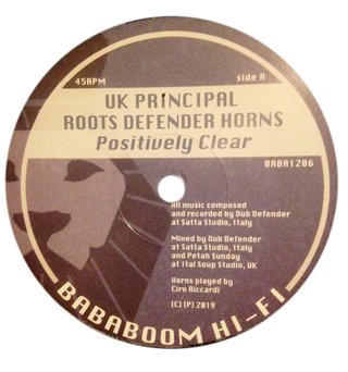 12" UK Principal/Prince Malachi - Positively Clear/Let Jah Love Come True [NM]