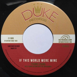 7" Alton Ellis/Tyrone Davis - If I Could Rule The World/If This World Were Mine [NM] - comprar online