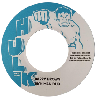 7" Barry Brown - Rich Man Poor Man/Rich Man Dub [NM] - comprar online