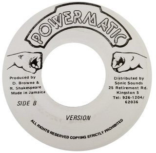 7" Captain Willie - Right Man/Version (Original Press) [VG+] - comprar online