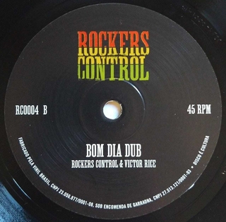 7" Cristopher Dilovah & Rockers Control /Victor Rice - Bom Dia/Bom Dia Dub [NM] - comprar online