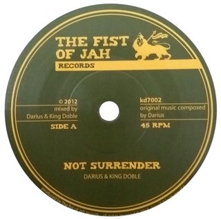 7" Darius & King Doble - Not Surrender/Riddim [NM]