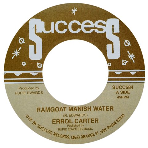 7" Errol Carter - Ramgoat Manish Water/Bada Dub [NM]