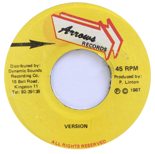 7" Leroy Gibbon - The Name Of The Sound/Version [NM] - comprar online