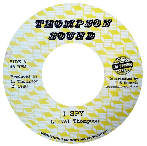 7" Linval Thompson - I Spy/Version [NM]