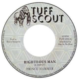 7" Prince Hammer (aka Beres Simpson) - Righteous Man/Righteous Dub (Original Press) [NM]