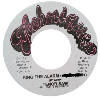 7" Tenor Saw - Ring The Alarm/Version [VG+]