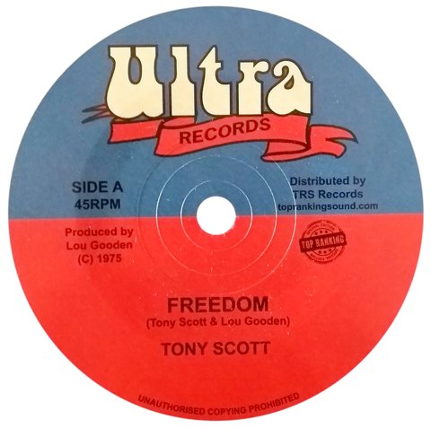 7" Tony Scott/Boris Gardiner Happening - Freedom/Version [NM]