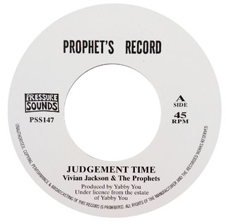 7" Vivian Jackson & the Prophets - Judgement Time/Prophets Dub [NM]