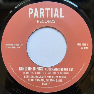 7" Restless Mashaits - King of Kings/King of Version [NM]