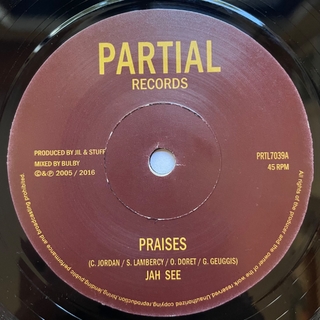 7" Jah See/Restless Mashaits - Praises/Dub Praises [NM]