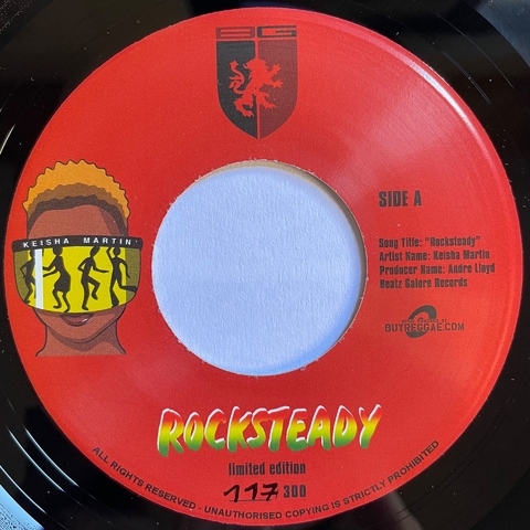 7" Keisha Martin - Rocksteady/Instrumental [NM]