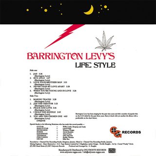 LP Barrington Levy - Barrington Levys Life Style [M] - comprar online