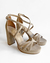 Cala Alto en Terciopelo beige - comprar online