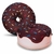 Puff Donut Rosa / Choco - tienda online