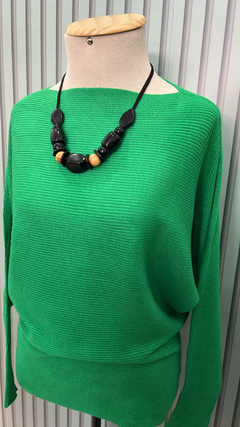 Blusa Tricot Michely Verde - comprar online