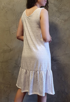 Vestido Holly Laise Branco - loja online