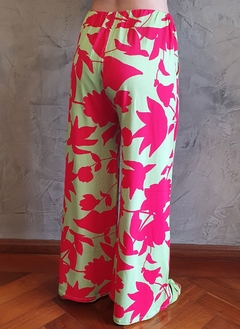 Pantalona Kika Floral Pink/Lima - loja online