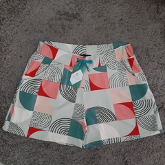 Shorts Feminino Geométrico